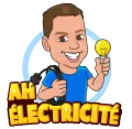Logo de la société AH ELECTRICITE