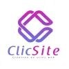 Logo de la société ClicSite - Création de sites web