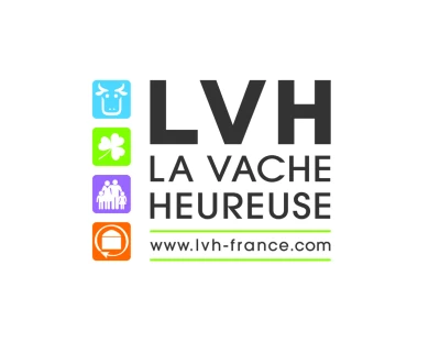 Logo de la société LA VACHE HEUREUSE