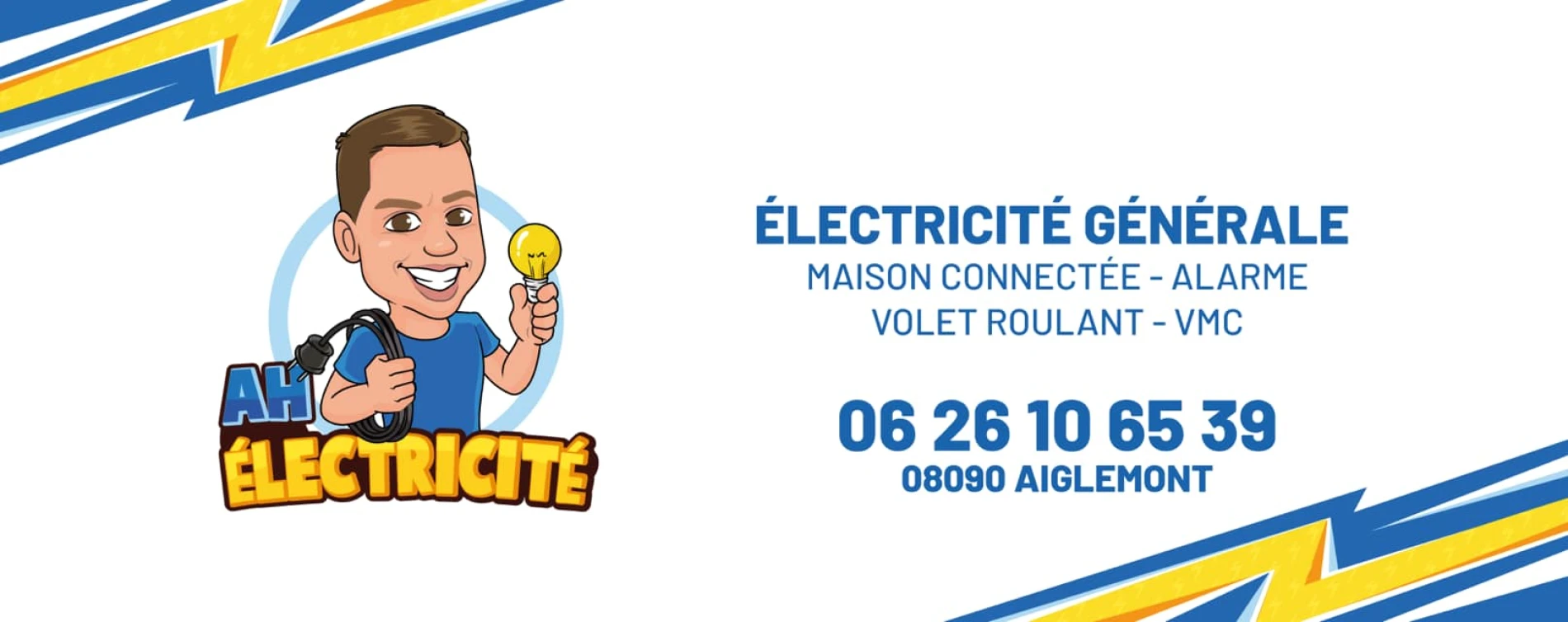 Image de la fiche de l'entreprise AH ELECTRICITE