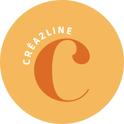 Logo de la société Créa2line – Agence de communication