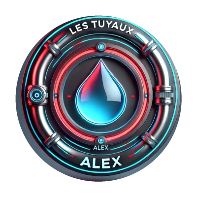 Logo de la société les tuyaux d'Alex