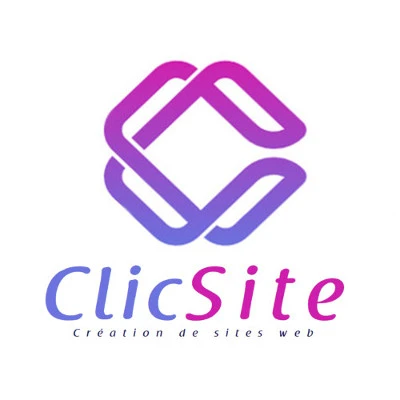 Logo de la société ClicSite - Création de sites web