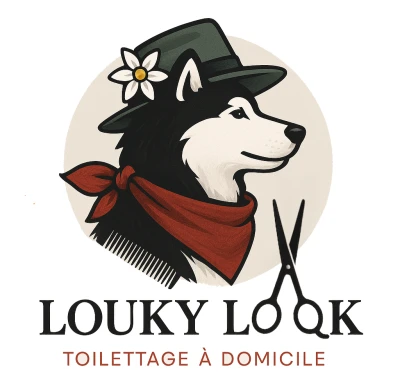 Logo de la société LOUKY LOOK TOILETTAGE A DOMICILE