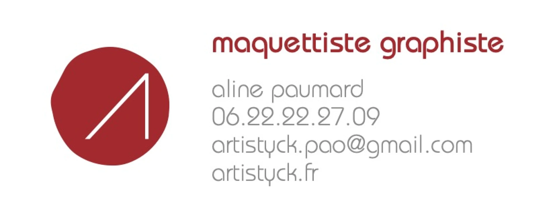 Image de la fiche de l'entreprise Aline Paumard