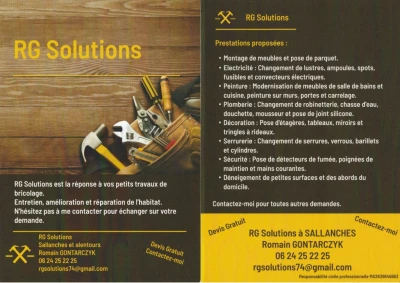 Logo de la société RG Solutions à Sallanches