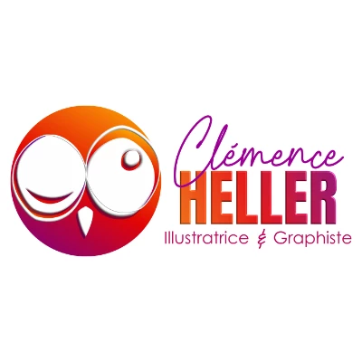 Logo Clémence HELLER - illustratrice