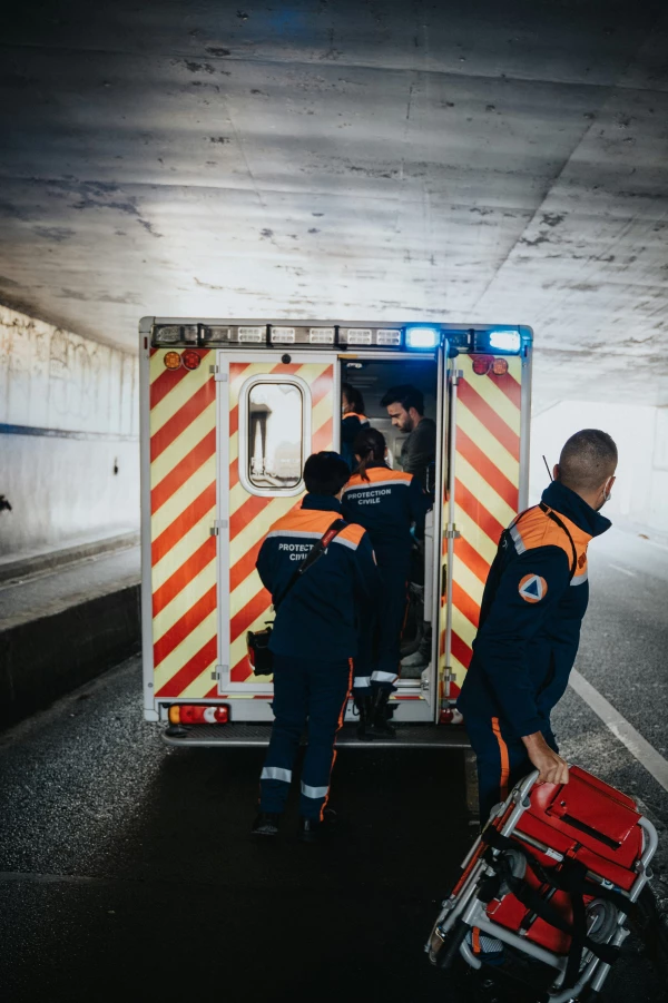 France Territoires, image Ambulanciers
